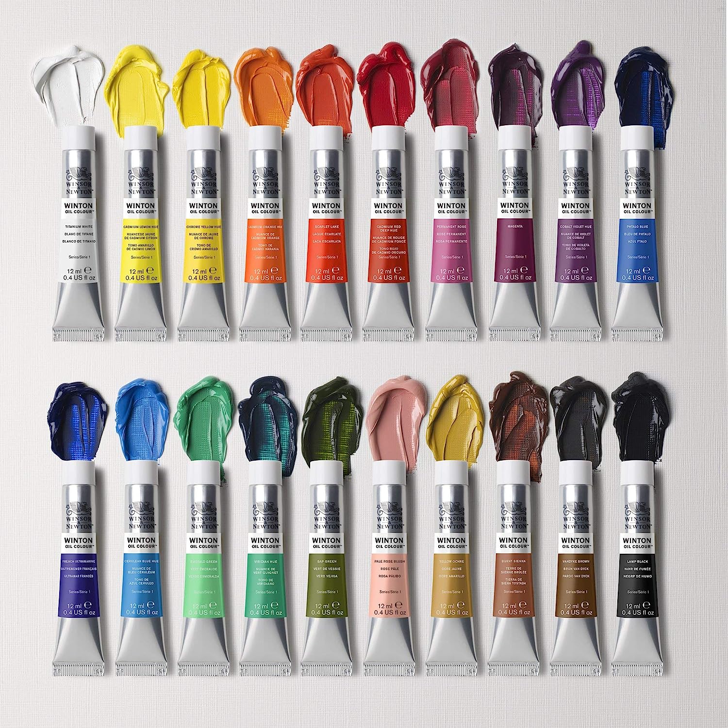 Winsor & Newton Winton Oil Color Paint Set, 20x12ml - Image 3